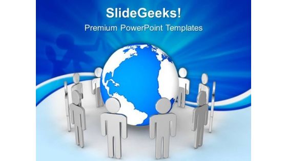 Group Of People Global PowerPoint Templates And PowerPoint Themes 0612