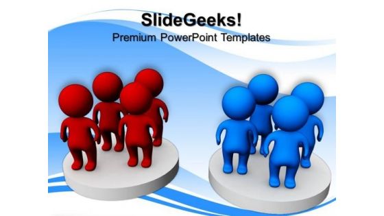 Group Of Person Discussion Business PowerPoint Templates And PowerPoint Themes 0812