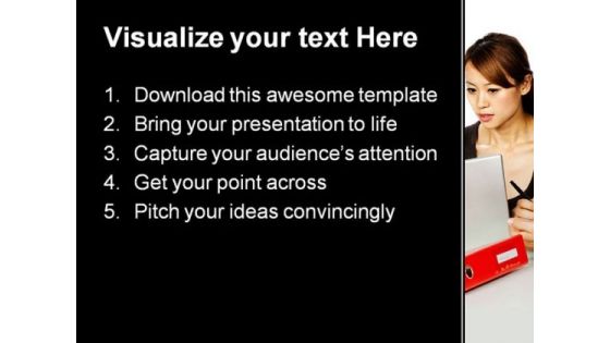 Group Of Professionals Business PowerPoint Template 1110