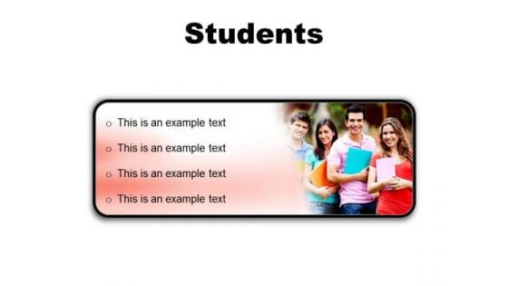 Group Of Students Education PowerPoint Presentation Slides R