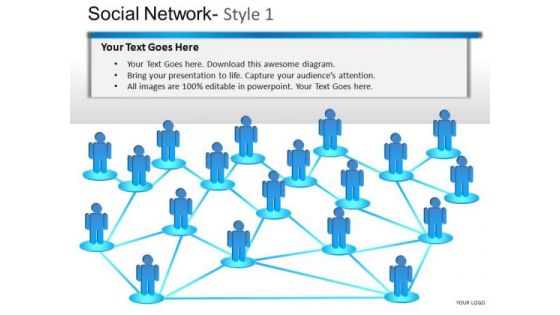 Group Social Network Ppt PowerPoint Slides And Ppt Diagram Templates