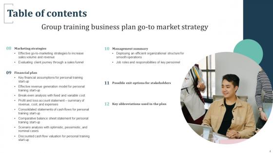 Group Training Business Plan Go To Market Strategy