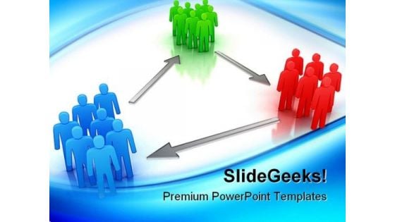 Groups Of People Communication PowerPoint Templates And PowerPoint Backgrounds 0311