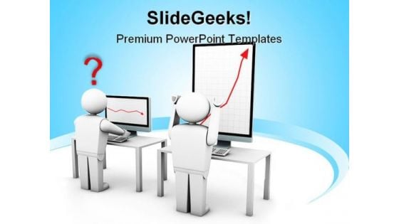 Growing Business PowerPoint Template 1010