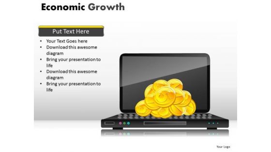 Growing Online Revenues PowerPoint Ppt Templates