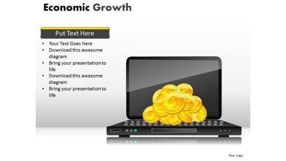 Growing Online Revenues PowerPoint Ppt Templates