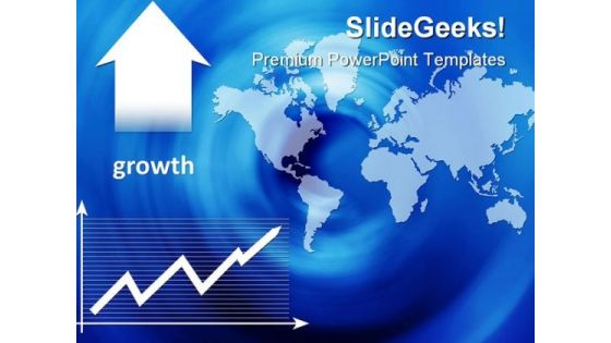 Growth Abstract Business PowerPoint Templates And PowerPoint Backgrounds 0611