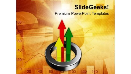 Growth Bars Success And Marketing PowerPoint Templates Ppt Backgrounds For Slides 0413