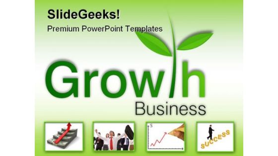 Growth Business People PowerPoint Backgrounds And Templates 1210