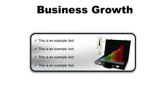 Growth Business PowerPoint Presentation Slides R