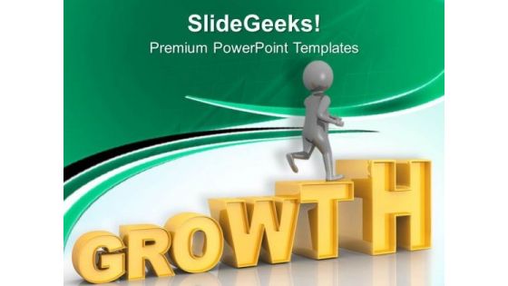 Growth For Business And Finance PowerPoint Templates Ppt Backgrounds For Slides 0713