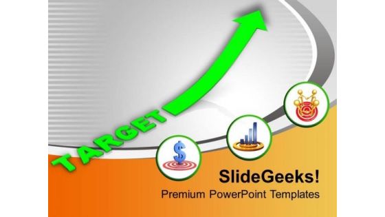 Growth In Profit And Sales Targets PowerPoint Templates Ppt Backgrounds For Slides 0313