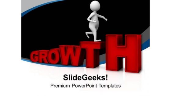 Growth Is The Part Of Business PowerPoint Templates Ppt Backgrounds For Slides 0713