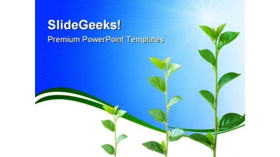 Growth Nature PowerPoint Templates And PowerPoint Backgrounds 0611