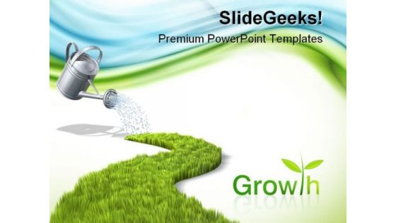 Growth Nature PowerPoint Templates And PowerPoint Backgrounds 0711