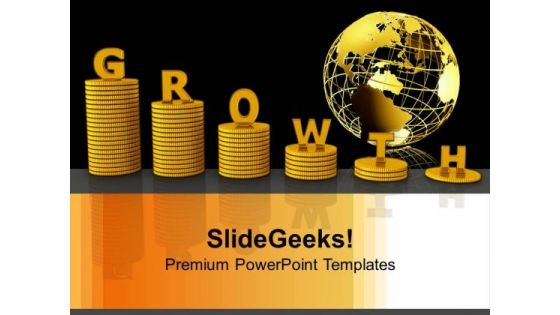 Growth Of Global Business PowerPoint Templates And PowerPoint Themes 1012