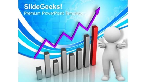 Growth Progress Bar PowerPoint Templates And PowerPoint Themes 0912