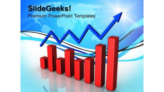 Growth Progress Bar Success PowerPoint Templates And PowerPoint Themes 0812 Growth Progress Bar Success PowerPoint Templates And PowerPoint Themes 0812
