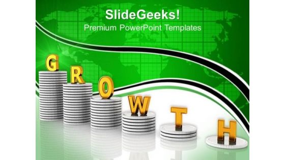Growth Success PowerPoint Templates And PowerPoint Themes 0812