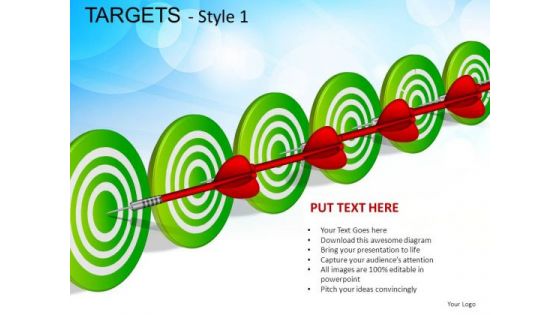 Growth Targets 1 PowerPoint Slides And Ppt Diagram Templates