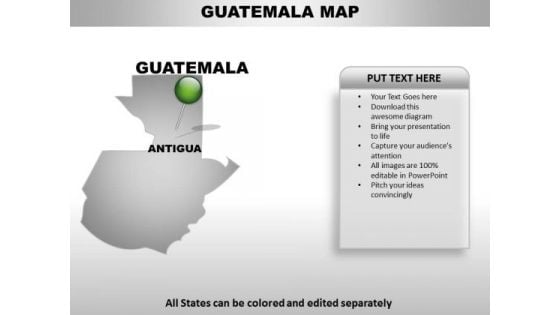 Guatemala Country PowerPoint Maps