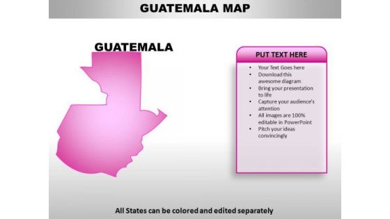 Guatemala PowerPoint Maps