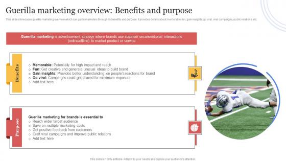Guerilla Marketing Overview Benefits And Purpose Organizing Buzzworthy Social Guidelines Pdf Guerilla Marketing Overview Benefits And Purpose Organizing Buzzworthy Social Guidelines Pdf