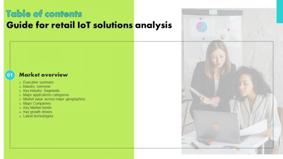 Guide For Retail IoT Solutions Analysis Table Of Contents Background Pdf