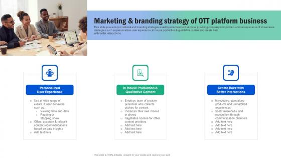 Guide For Segmenting And Formulating Marketing And Branding Strategy Of Ott Platform Business Brochure Pdf