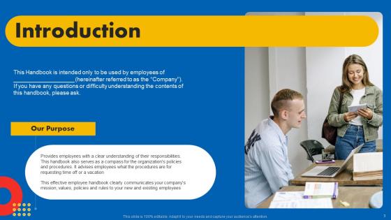 Guide To Designing A Staff Handbook Ppt Powerpoint Presentation Complete Deck With Slides
