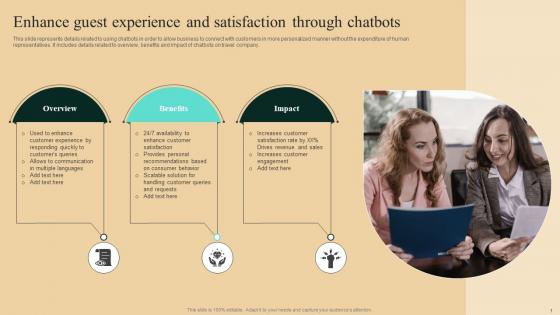 Guide To Winning Tourism Enhance Guest Experience And Satisfaction Through Chatbots Inspiration Pdf