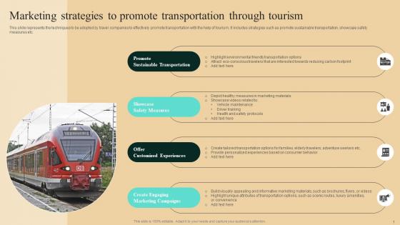 Guide To Winning Tourism Marketing Strategies To Promote Transportation Through Introduction Pdf