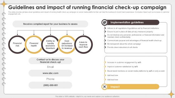 Guidelines And Impact Of Running Planning Outreach Campaigns PPT Example