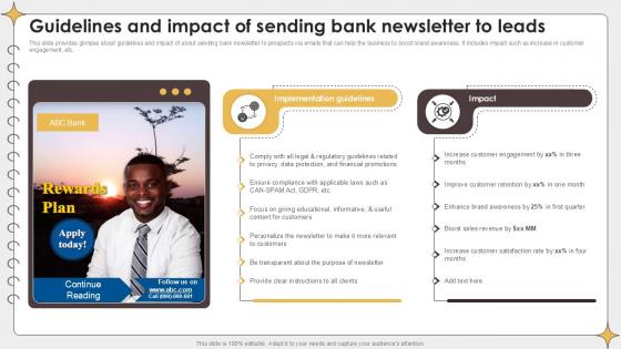 Guidelines And Impact Of Sending Planning Outreach Campaigns PPT Sample