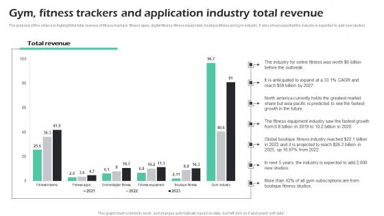 Gym Fitness Trackers And Application Industry Fitness Center Business Plan Template Pdf