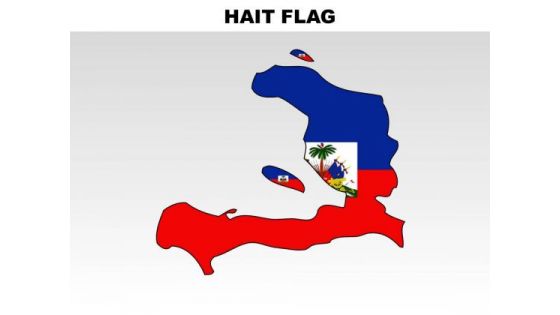 Hait Country PowerPoint Flags
