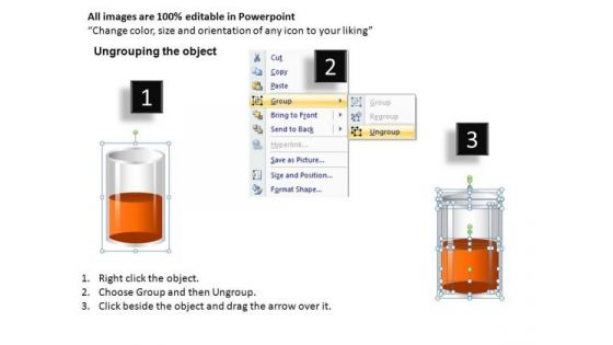 Half Full Glass PowerPoint Templates Editable Ppt Slides