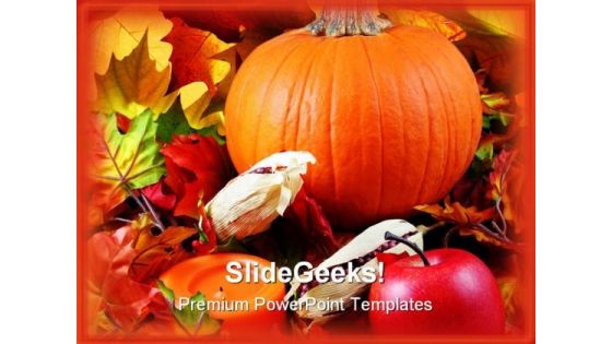 Halloween01 Nature PowerPoint Template 0610