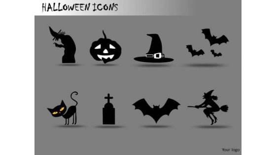 Halloween Graphics PowerPoint Clipart Slides