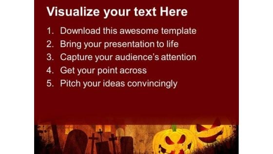Halloween Pumpkin Festival PowerPoint Templates And PowerPoint Themes 0912