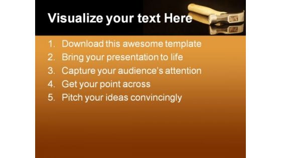 Hammer On Reflection Industrial PowerPoint Themes And PowerPoint Slides 0311
