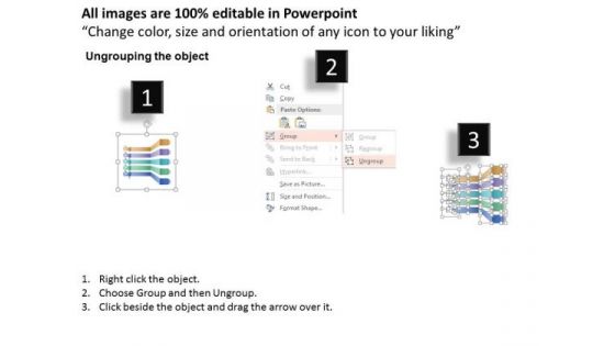 Hand Icons To Develop Business Growth Strategy PowerPoint Template