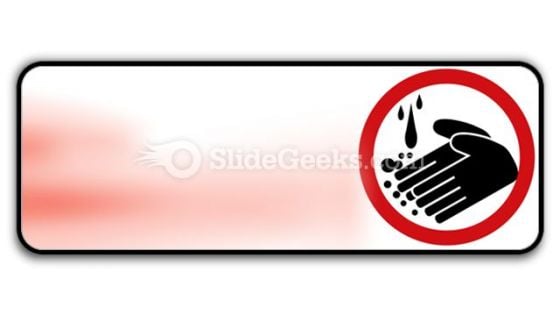 Hand Washing Circle PowerPoint Icon R Hand Washing Circle PowerPoint Icon R