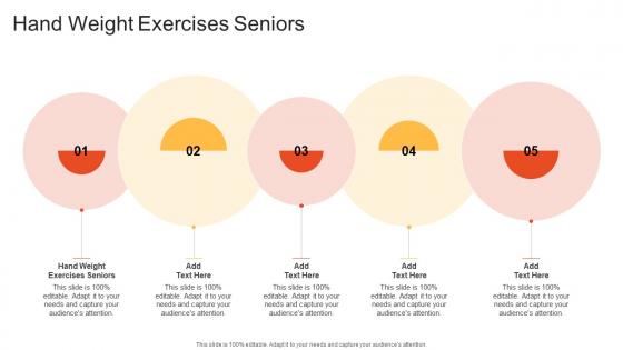 Hand Weight Exercises Seniors In Powerpoint And Google Slides Cpb