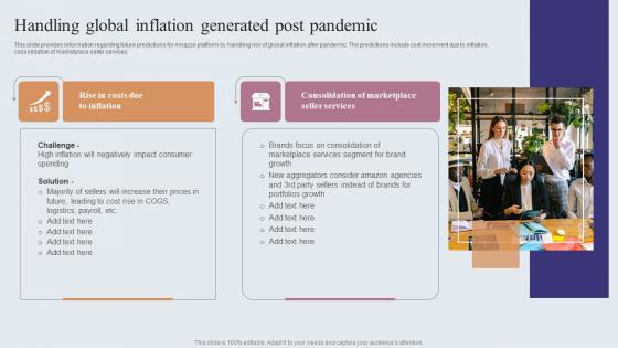 Handling Global Inflation Generated Post Pandemic Amazons Journey For Becoming Clipart PDF