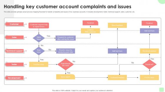 Handling Key Customer Detailed Business Account PPT Template Strategy SS V