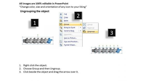 Hands Depicting 7 Stages Process Electrical Schematic PowerPoint Free Templates