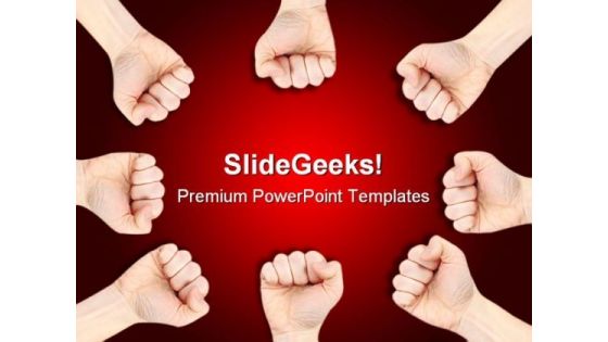 Hands People PowerPoint Themes And PowerPoint Slides 0711