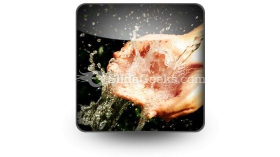 Hands Wash PowerPoint Icon S