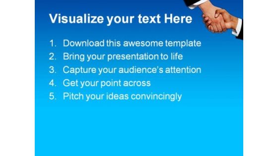 Handshake01 Business PowerPoint Themes And PowerPoint Slides 0411